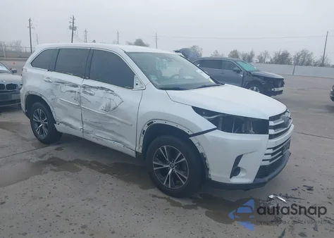 2018 Toyota Highlander Le from USA, damaged, VIN 5TDZZRFH7JS249702